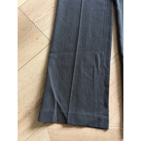 Lafayette 148 New York Women's Size 4 Gray Micro Dot Tailored Dress Pants - Picture 2 of 7